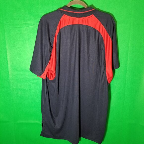 Cooperstown Dream Park Polo Men Large Navy Red HOF MLB Canton Embroidered - Picture 2 of 5